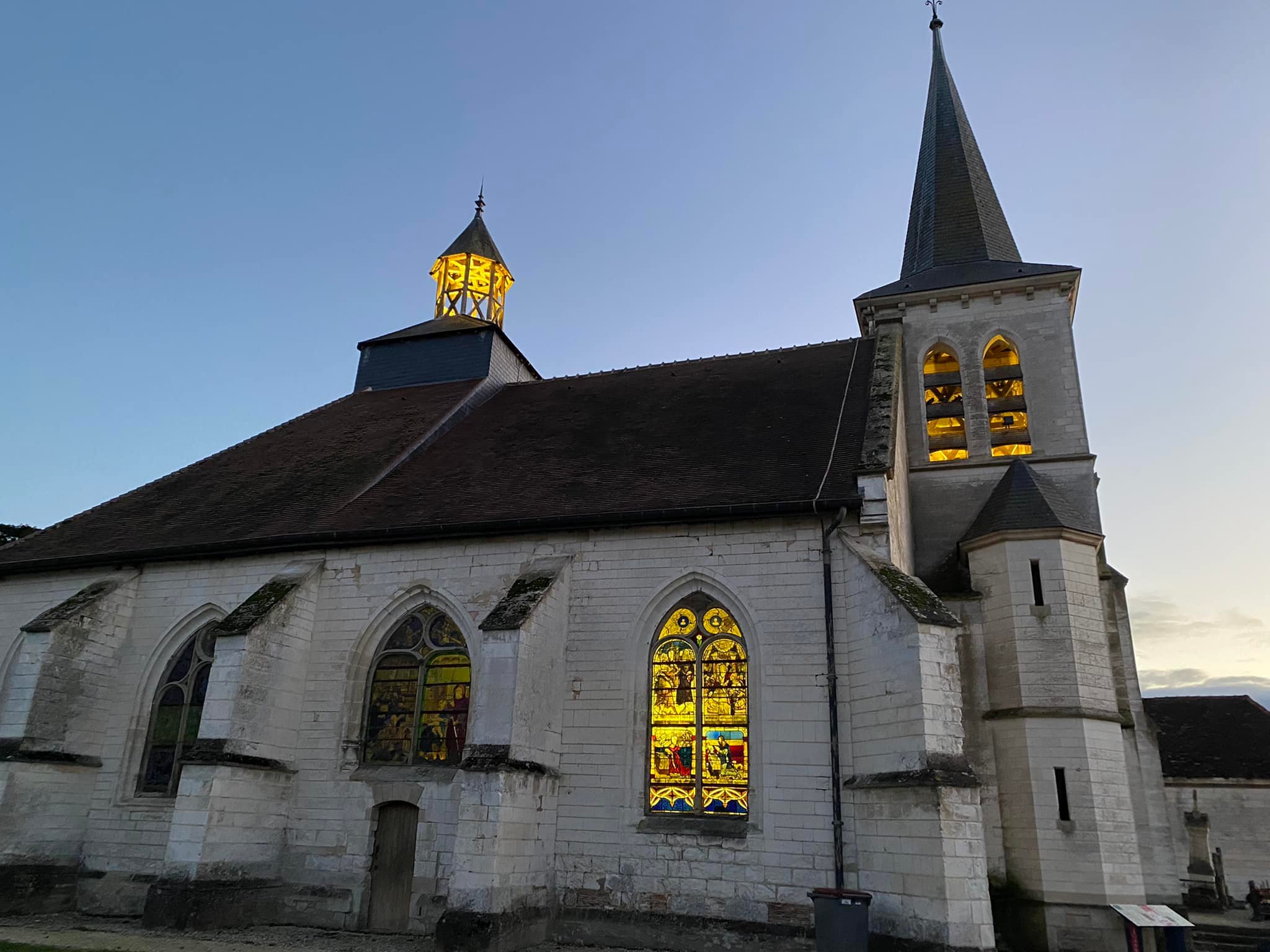 Éclairage Église